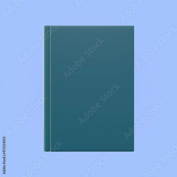 Obraz cover book 3d rendering illustration