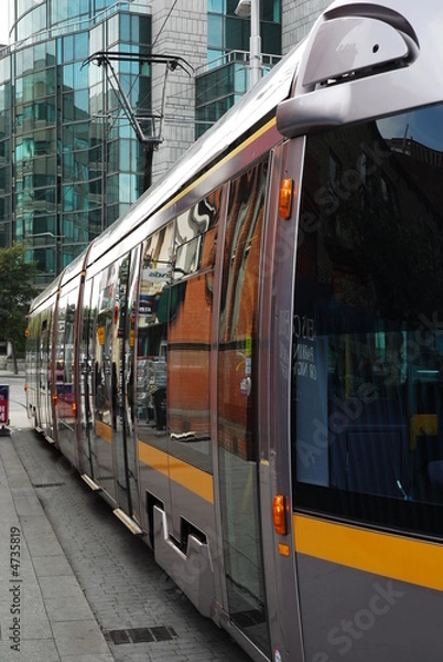 Fototapeta Dublin, Luas