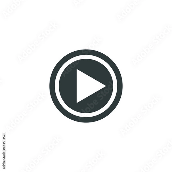Fototapeta video player icon