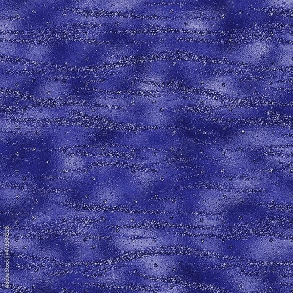 Fototapeta Blue Foil Glitter Background