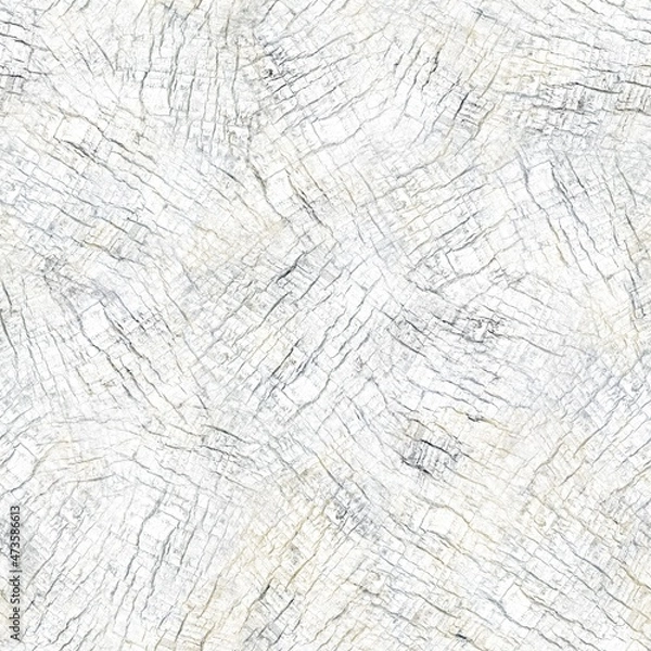 Fototapeta Seamless neutral and white grungy classic abstract surface pattern design for print. High quality illustration. Monochrome earth colored design with white pattern design overlay. Repeat graphic swatch