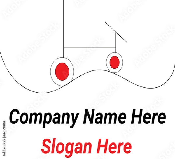 Fototapeta Cycle Logo Design