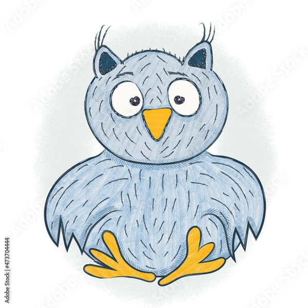 Obraz owl vector illustration