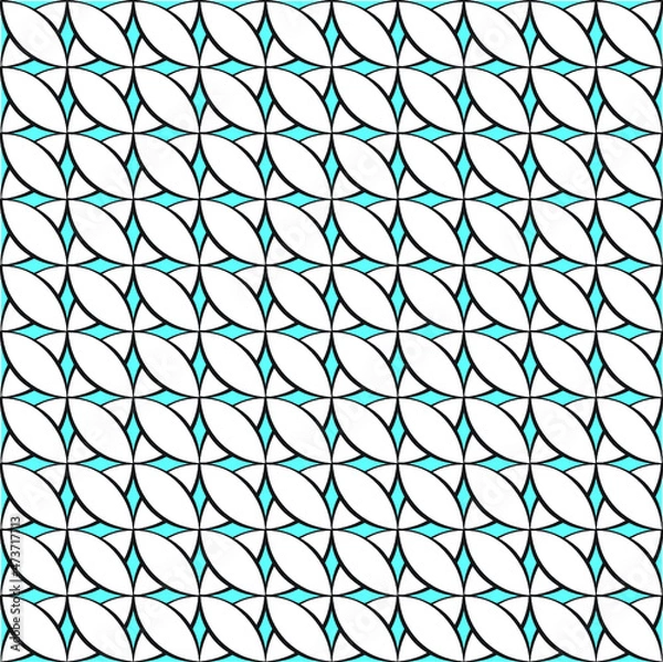 Obraz Unusual abstract background of blue and white