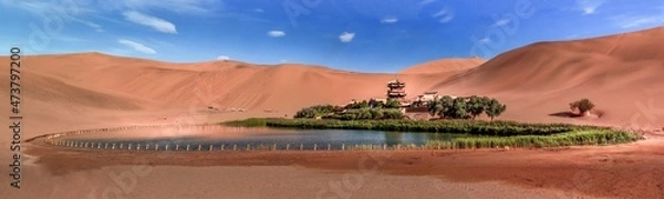 Obraz Crescent moon spring