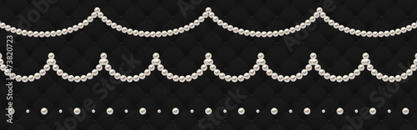 Fototapeta パール装飾