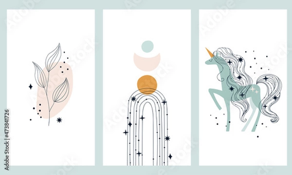 Obraz Poster for baby boho nursery