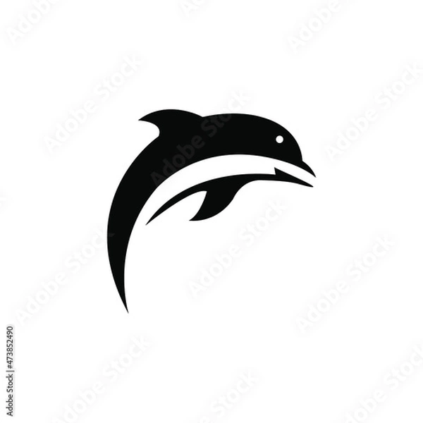Obraz dolphin logo