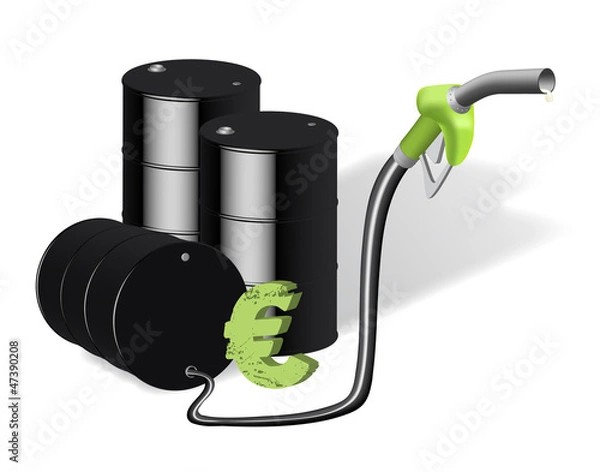 Obraz Benzin Öl teuer