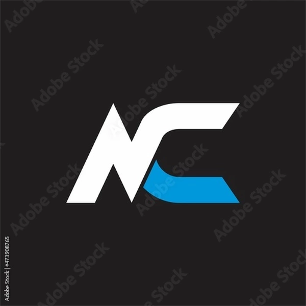 Obraz nf logo design