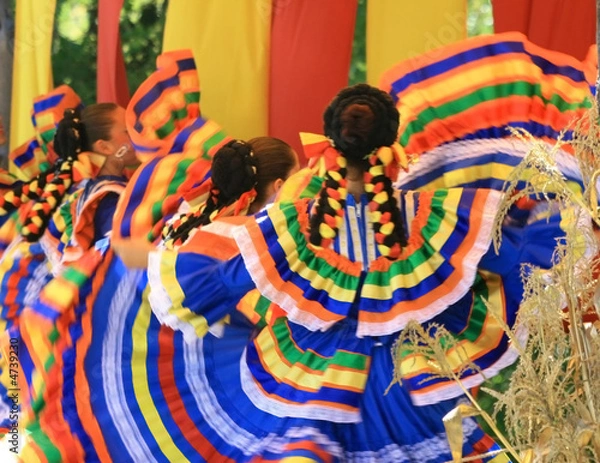 Obraz Jasne tancerze