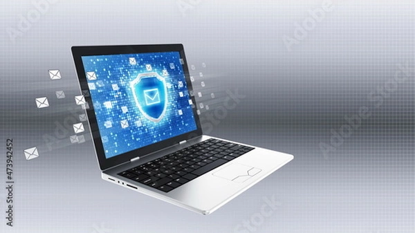 Obraz Internet email security