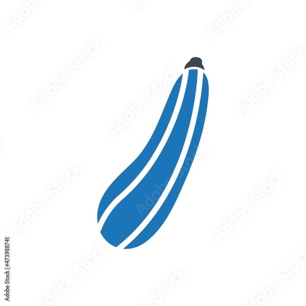 Obraz Courgette icon ( vector illustration )