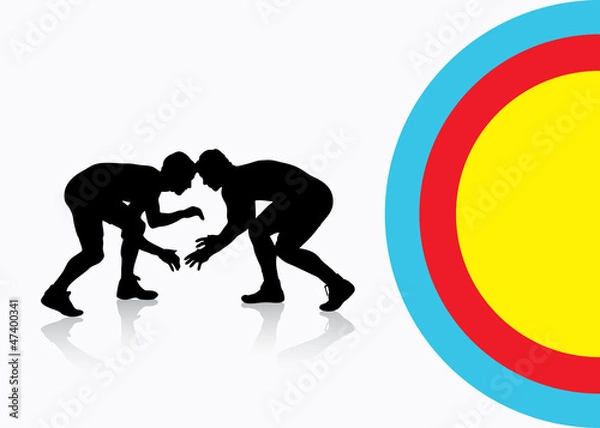 Obraz Wrestling background