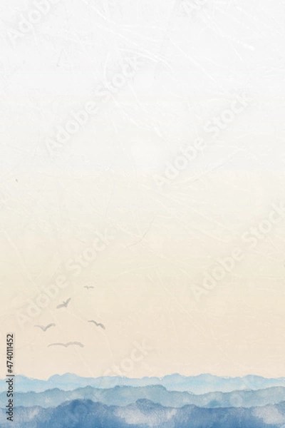 Obraz digital painting of nature landscape