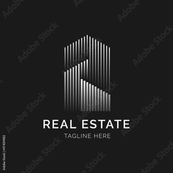 Obraz Property business and Construction logo