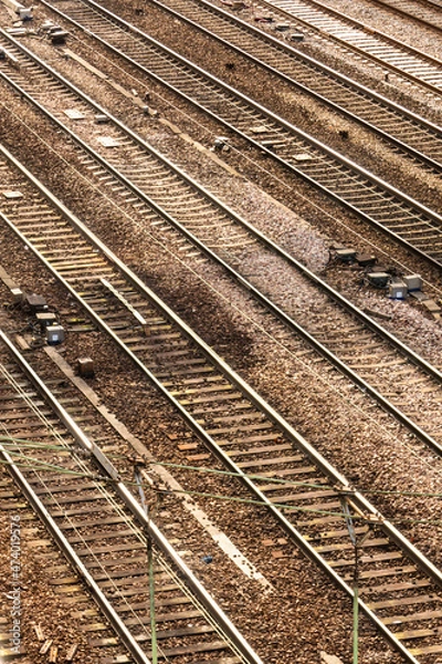 Obraz railroad tracks