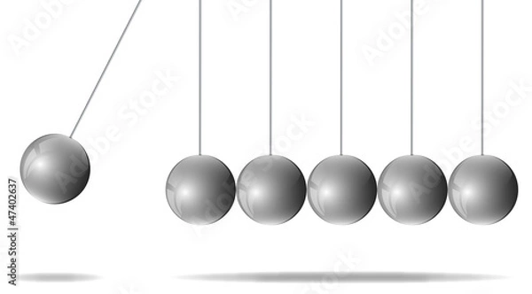 Obraz newton's cradle