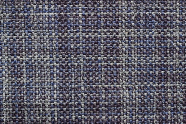Fototapeta the texture of the jacquard fabric of large weave is similar to burlap