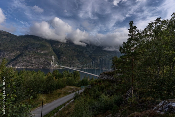 Obraz bridge in the mountains