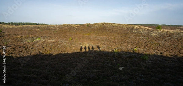 Obraz hiking through the landscape