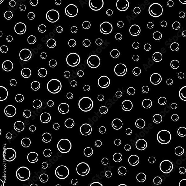 Fototapeta Abstract geometric pattern. A seamless vector background. White and black ornament. Graphic modern pattern. Simple lattice graphic design