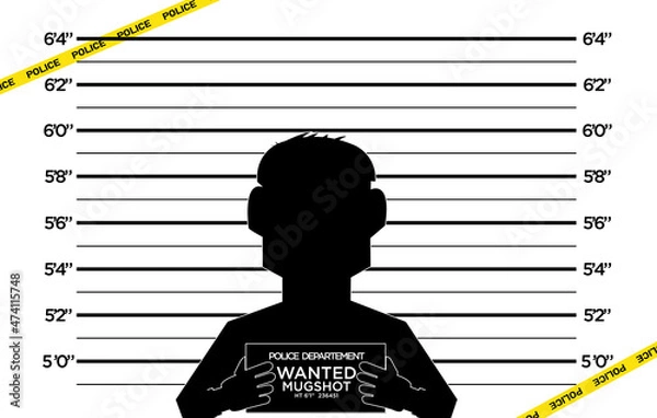 Obraz CRIMINAL BACKGROUND