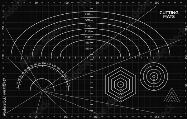 Obraz cutting mats bsckground