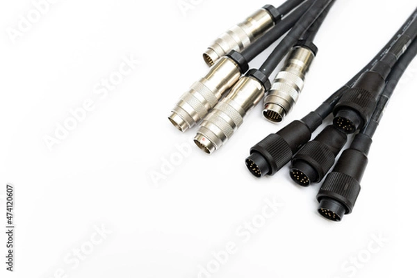 Fototapeta 【電線】ケーブル加工・ワイヤーハーネス【工業】