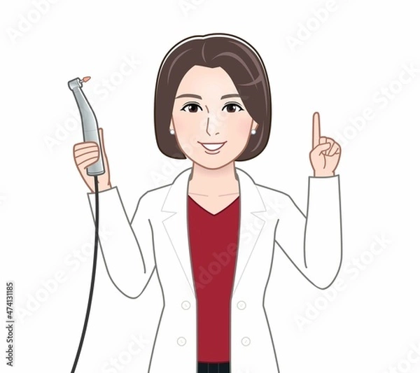 Fototapeta 医療従事者の女性