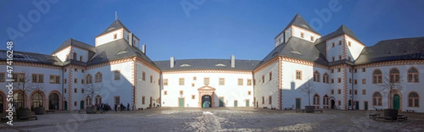Obraz Schloss Augustusburg, Panorama, Chemnitz