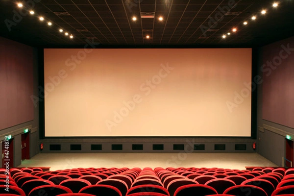 Obraz Pusta audytorium kina