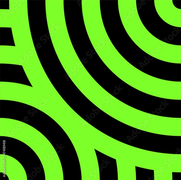 Obraz  abstract background with green circles