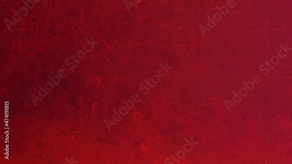 Fototapeta Abstract dark red concrete stone paper texture background banner panorama, trend color 2021