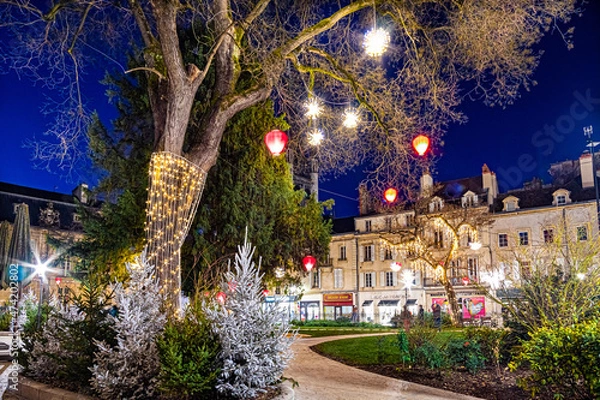 Fototapeta Fééries de Noël à Dijon