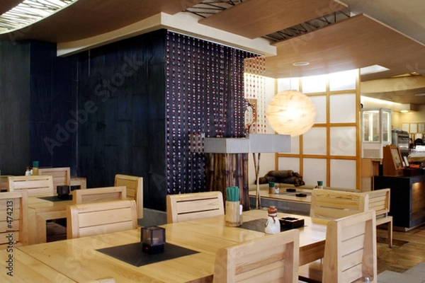 Obraz japońska restauracja