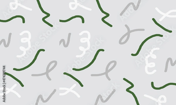 Obraz gray background with wave abstract set