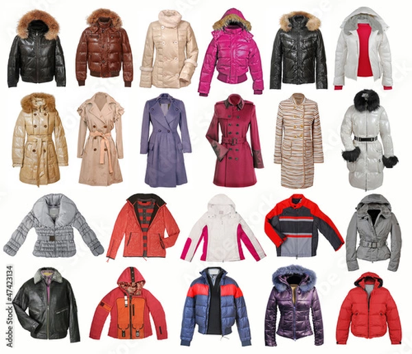 Obraz collection of jacket