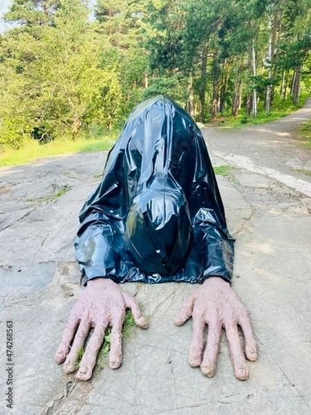 Obraz child playing in the park