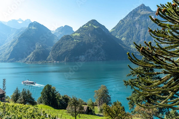 Obraz Vierwaldstätter See in der Schweiz