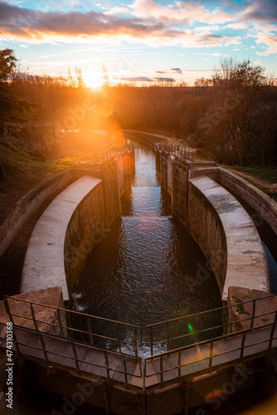 Obraz Canal de Castilla