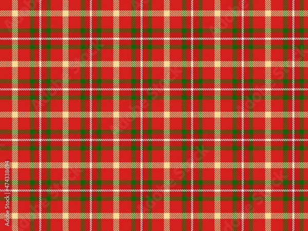 Fototapeta クリスマスチェック