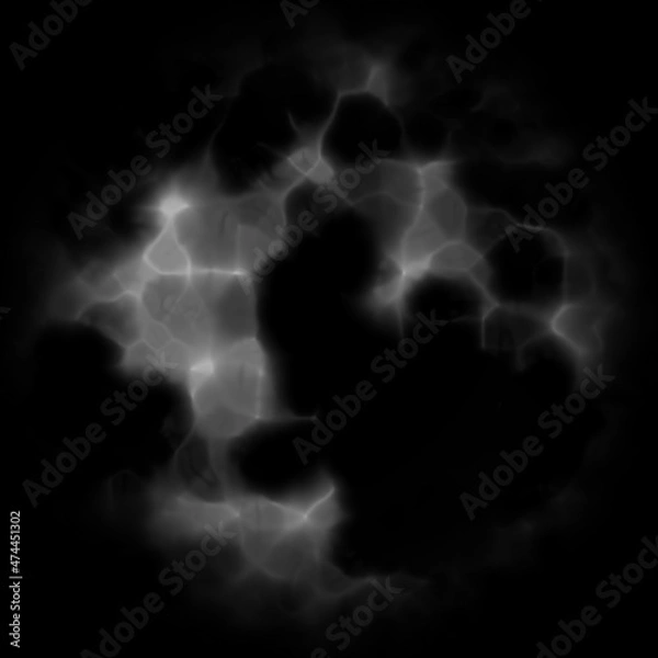 Obraz 2K light map (texture) for 3D rendering - caustics, abstract