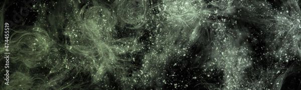 Fototapeta abstract space, colorful nebula, stars and sky