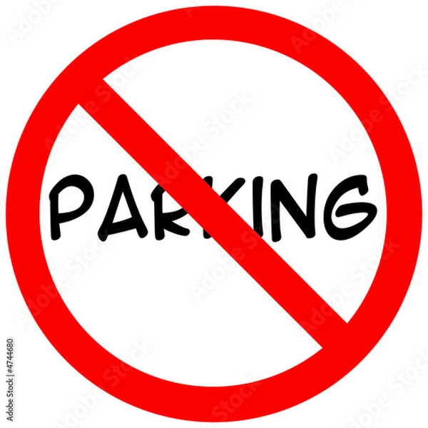 Obraz no parking