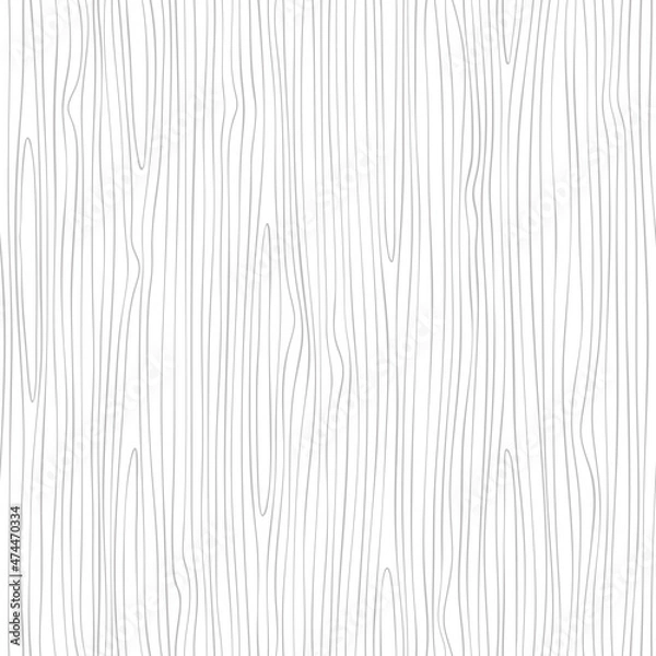 Fototapeta Seamless wooden pattern. Wood grain texture. Dense lines. Abstract background. Vector illustration