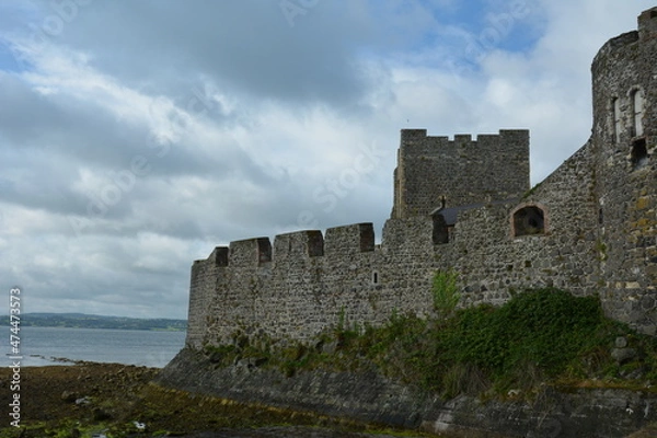 Obraz Carrickfergus Castle is a Norman-style castle in Carrickfergus, Northern Ireland.
