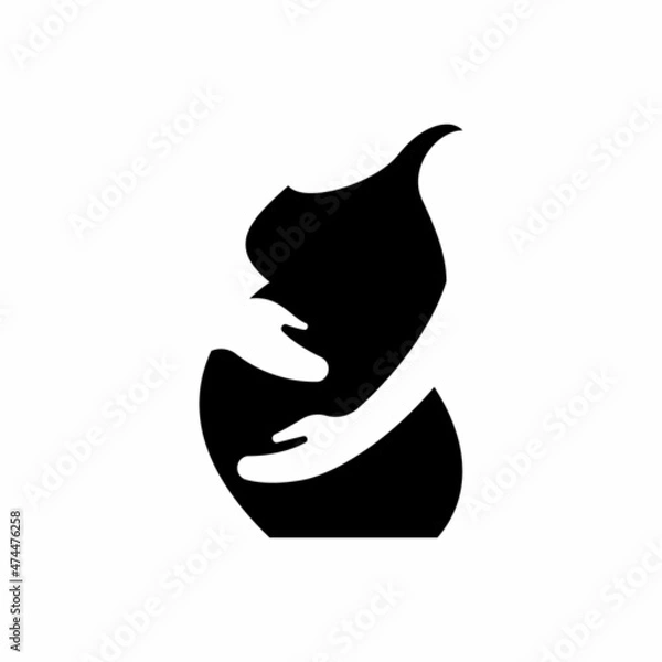 Obraz pregnancy vector icon