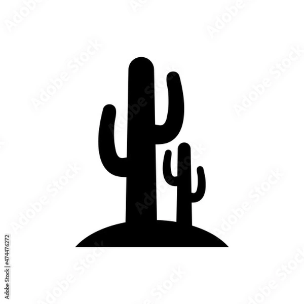 Obraz cactus vector icon
