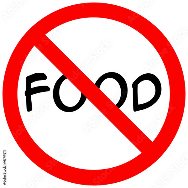 Obraz No food